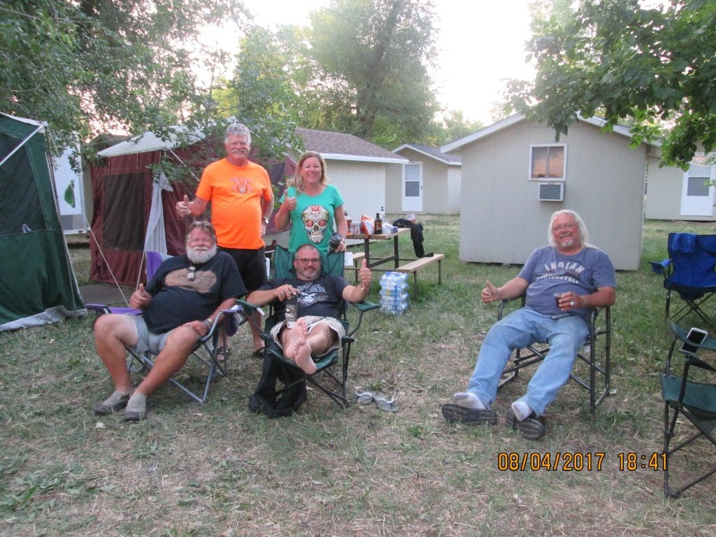 Cabin without a Porch Rally Rental Creekside Campground Sturgis, SD
