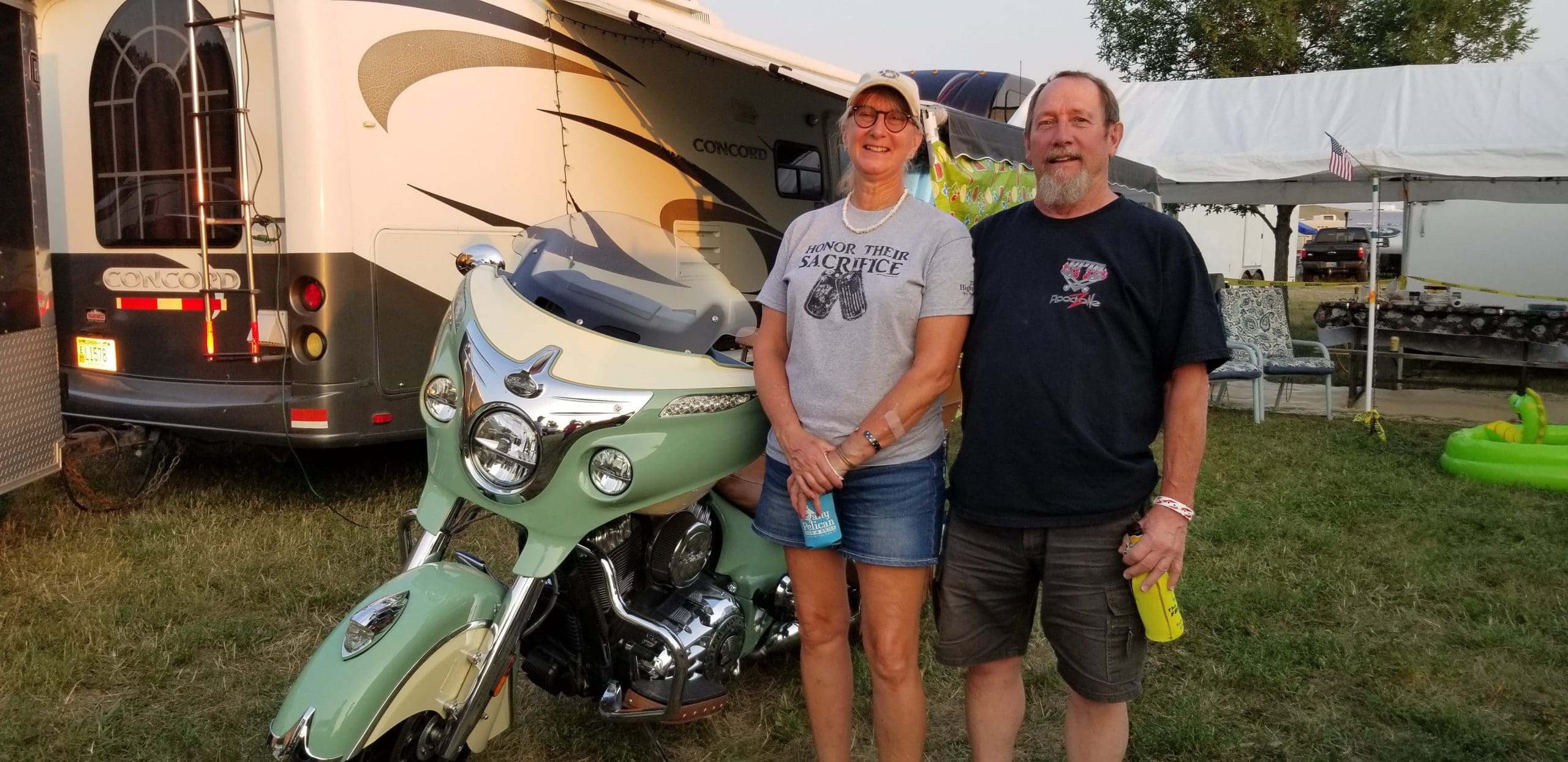 Staying at Creekside Campground during Sturgis Motorcycle Rally